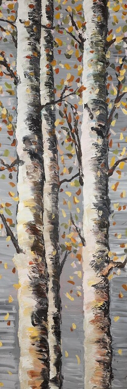 Blossoming Birches Poster Print by Atelier B Art Studio - Item # VARPDXBEGLAN113